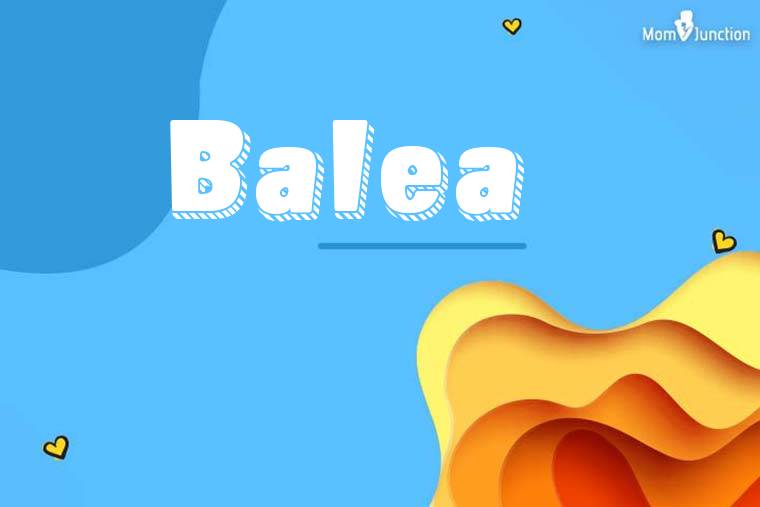 Balea 3D Wallpaper