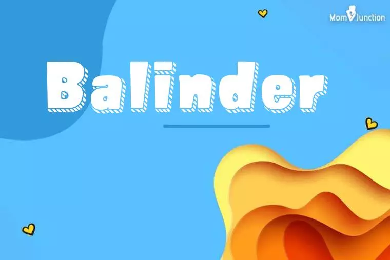 Balinder 3D Wallpaper