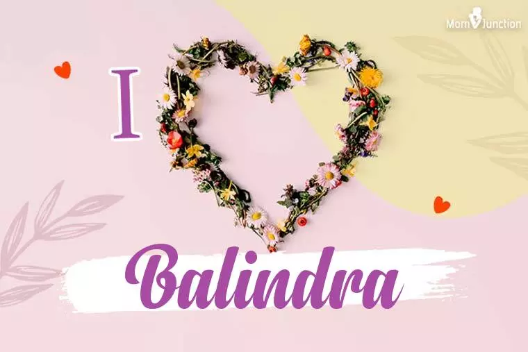 I Love Balindra Wallpaper