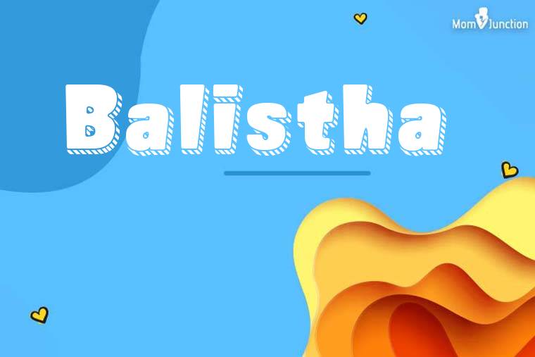 Balistha 3D Wallpaper