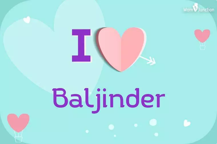 I Love Baljinder Wallpaper