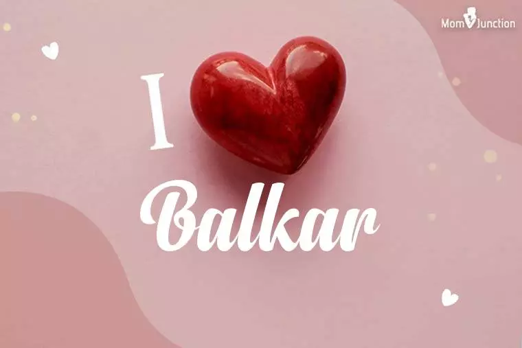 I Love Balkar Wallpaper