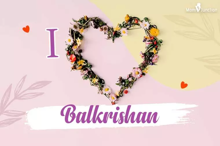 I Love Balkrishan Wallpaper