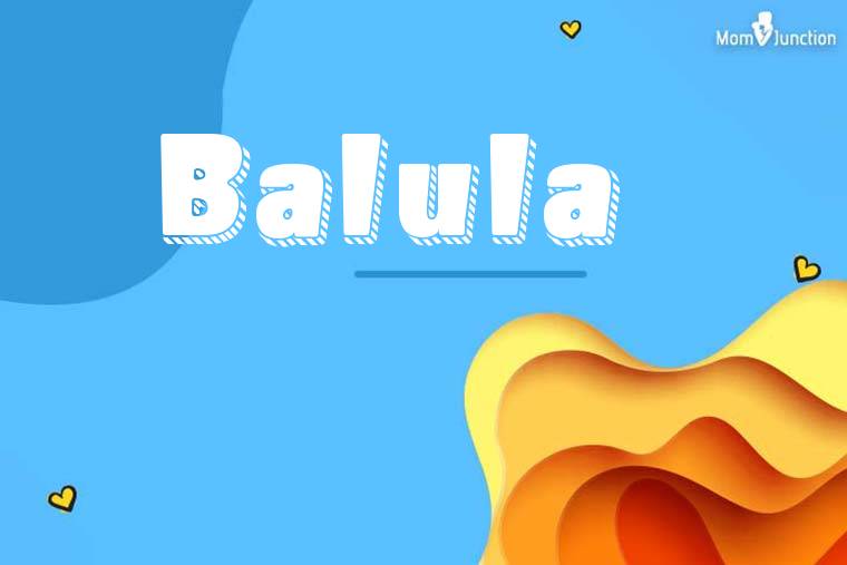 Balula 3D Wallpaper