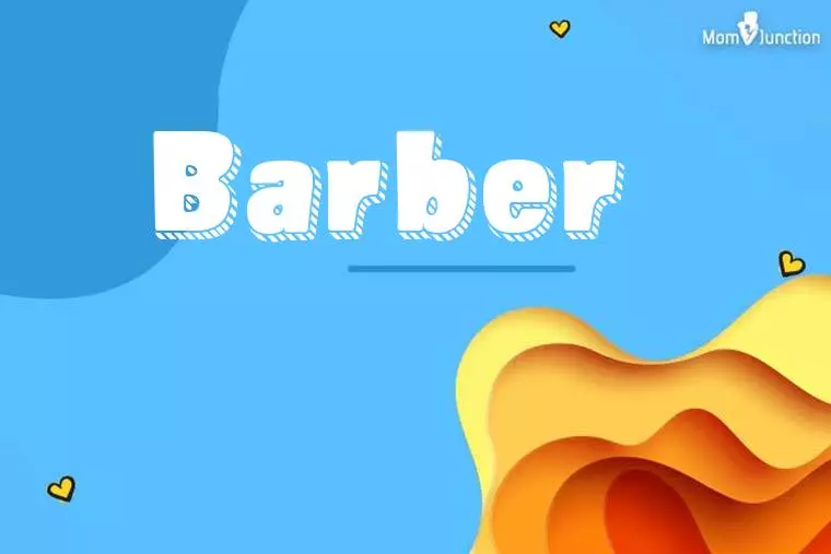 Barber 3D Wallpaper