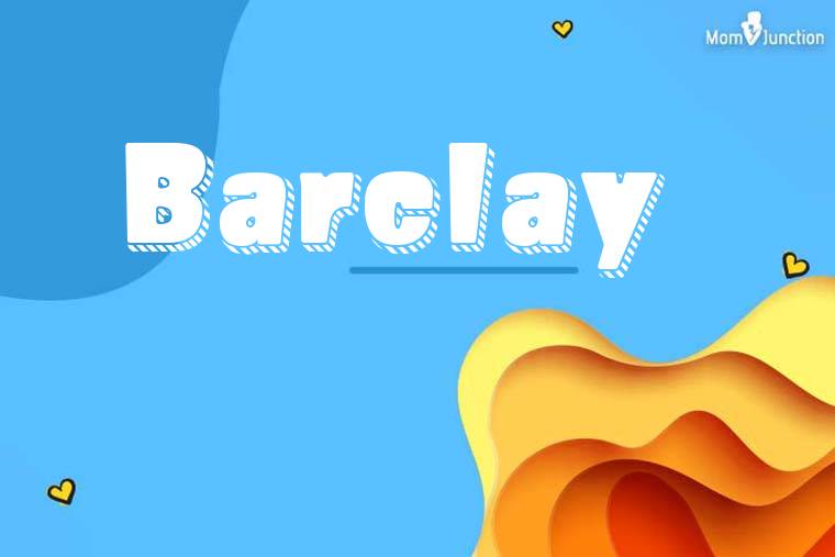 Barclay 3D Wallpaper