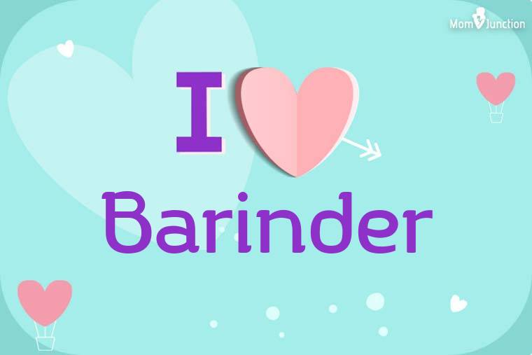 I Love Barinder Wallpaper