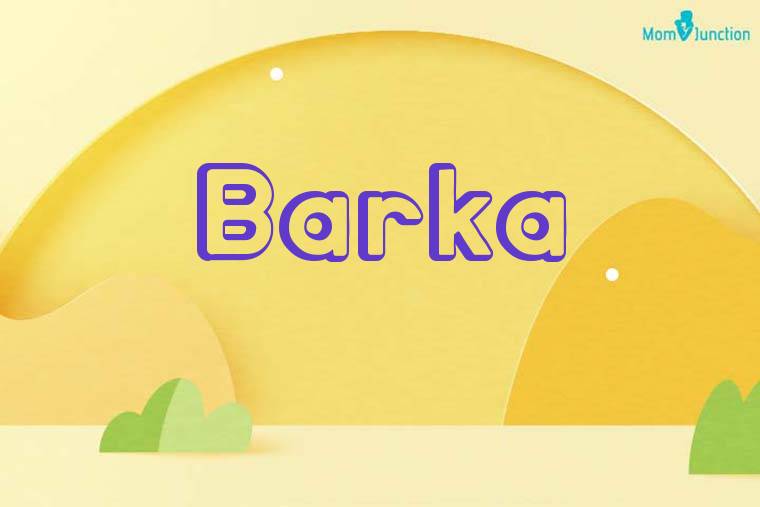 Barka 3D Wallpaper