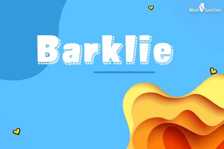 Barklie 3D Wallpaper