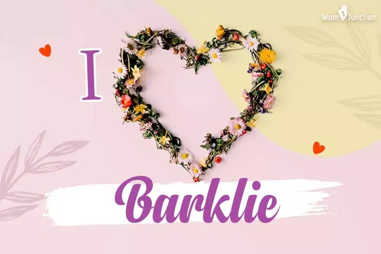 I Love Barklie Wallpaper