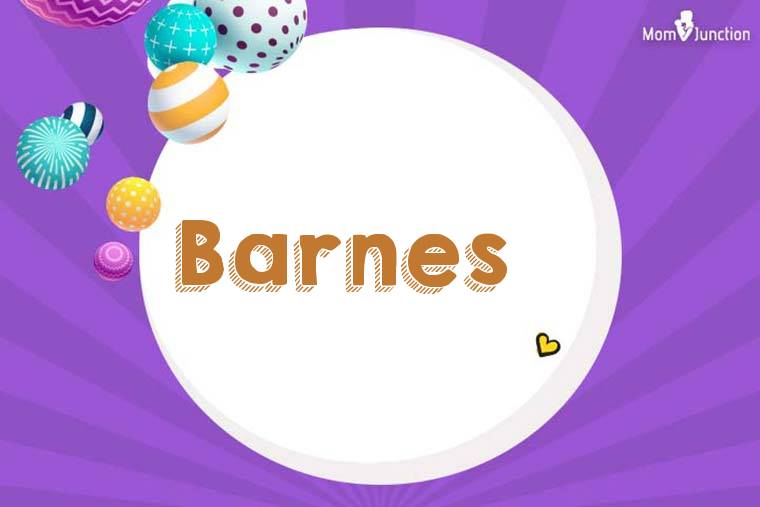 Barnes 3D Wallpaper