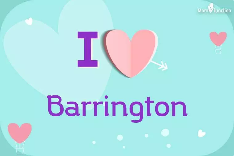 I Love Barrington Wallpaper