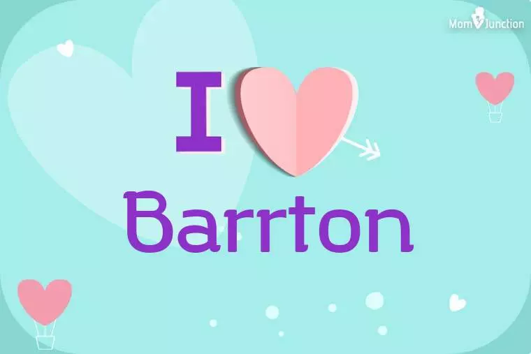 I Love Barrton Wallpaper