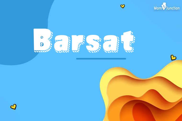 Barsat 3D Wallpaper
