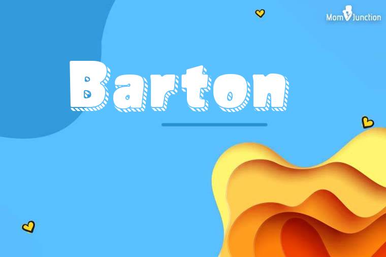 Barton 3D Wallpaper