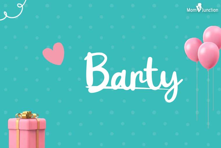 Barty Birthday Wallpaper