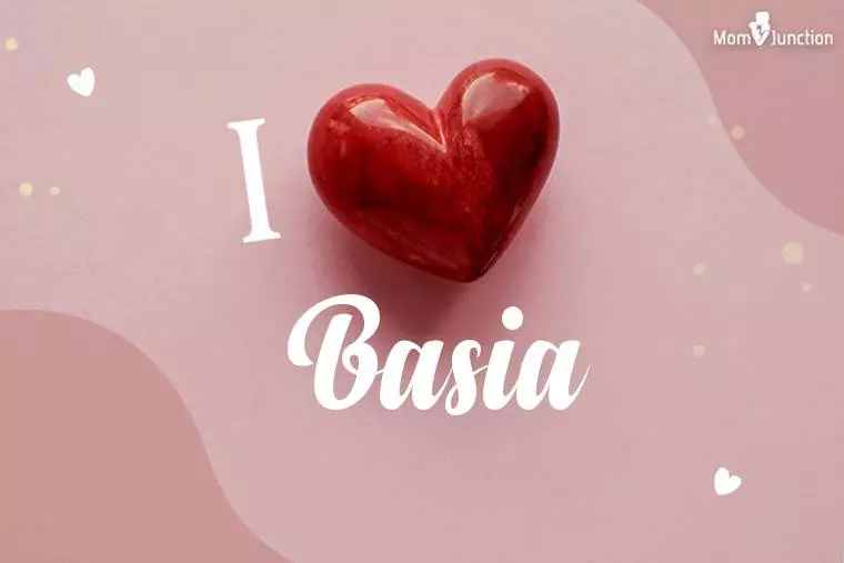 I Love Basia Wallpaper