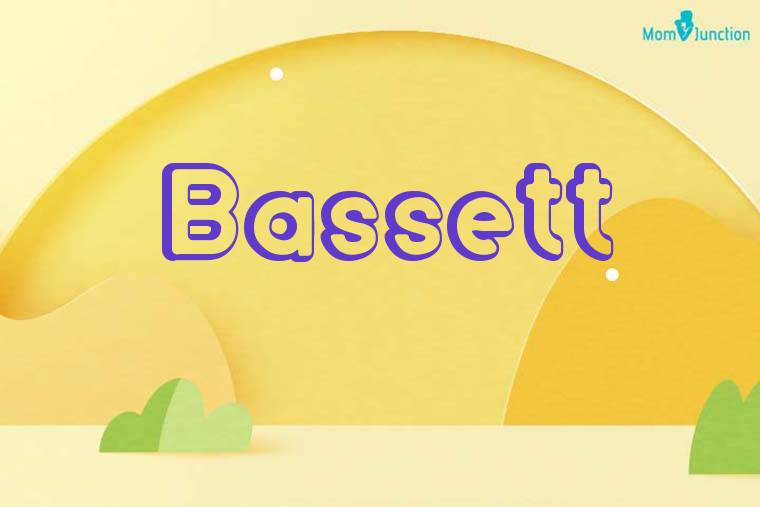 Bassett 3D Wallpaper