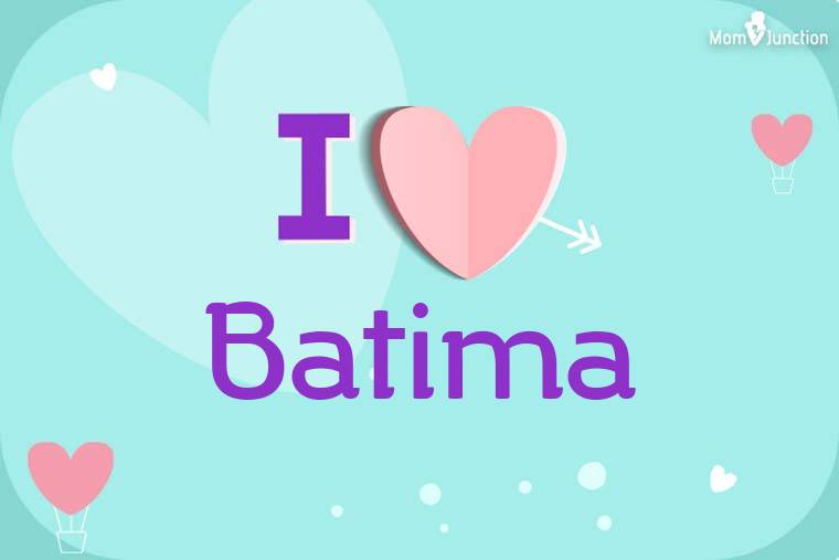 I Love Batima Wallpaper