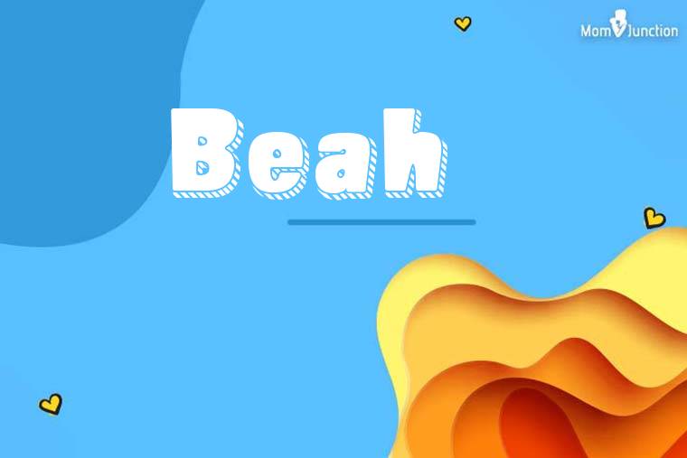 Beah 3D Wallpaper