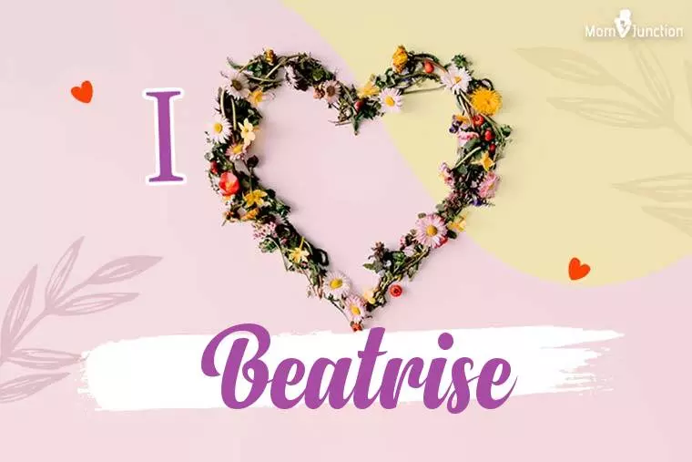 I Love Beatrise Wallpaper