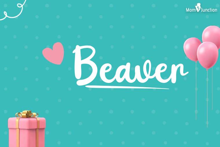 Beaver Birthday Wallpaper