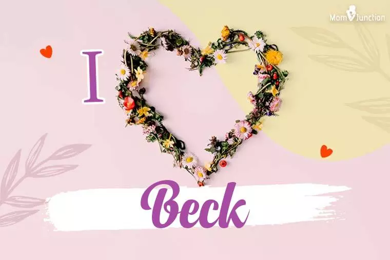 I Love Beck Wallpaper