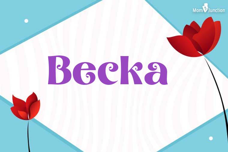 Becka 3D Wallpaper