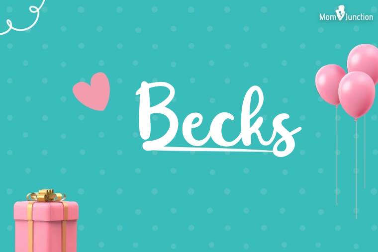 Becks Birthday Wallpaper