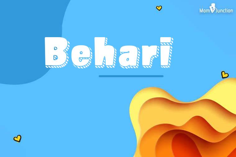 Behari 3D Wallpaper