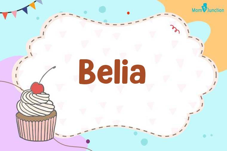 Belia Birthday Wallpaper