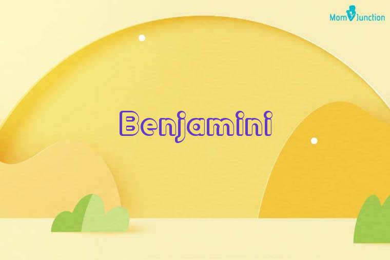 Benjamini 3D Wallpaper