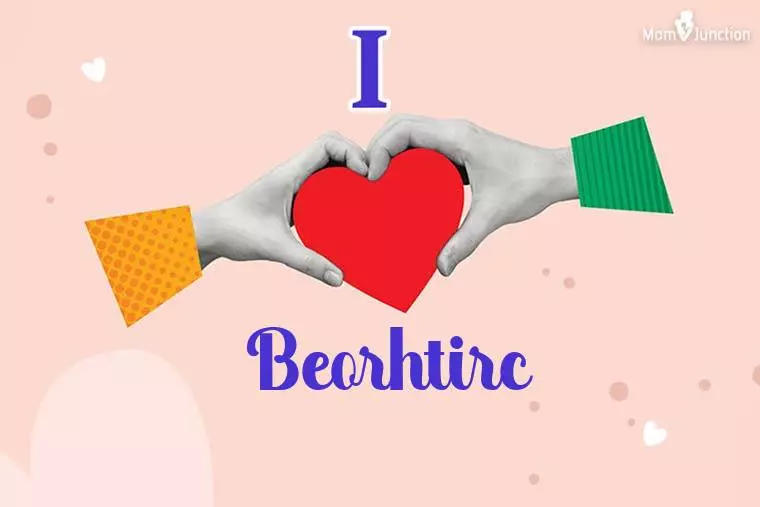 I Love Beorhtirc Wallpaper