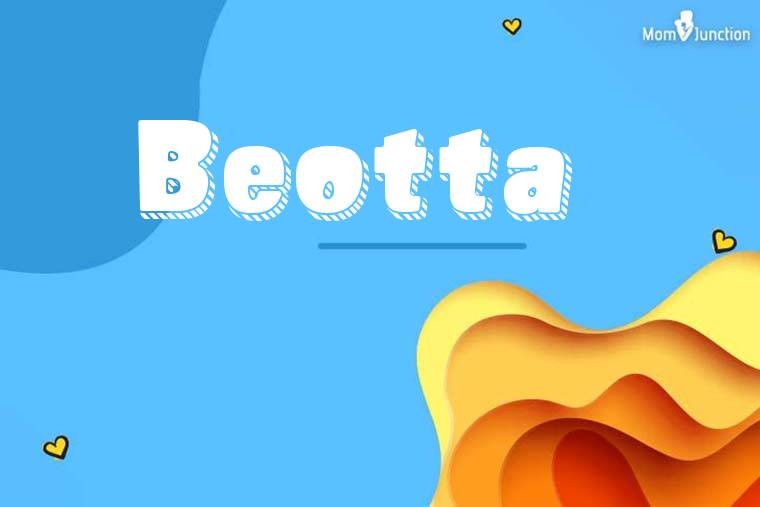 Beotta 3D Wallpaper