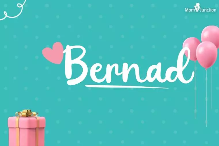 Bernad Birthday Wallpaper