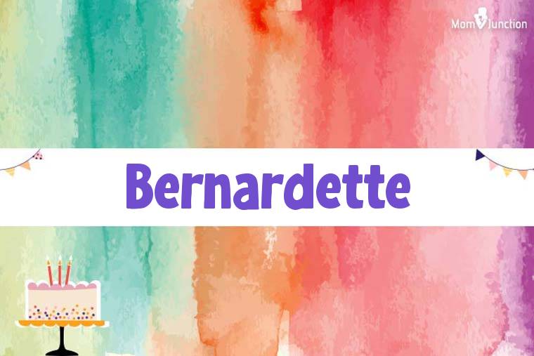 Bernardette Birthday Wallpaper