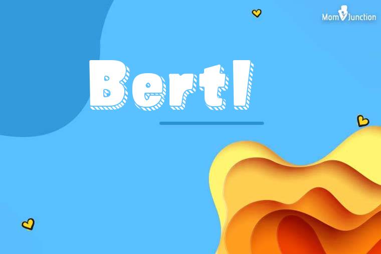 Bertl 3D Wallpaper