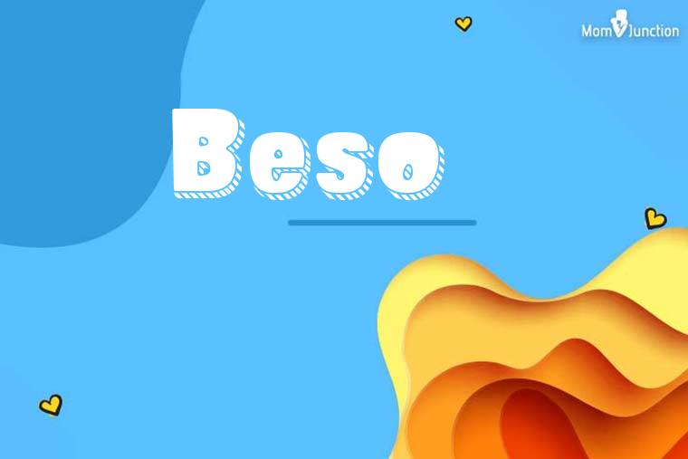 Beso 3D Wallpaper