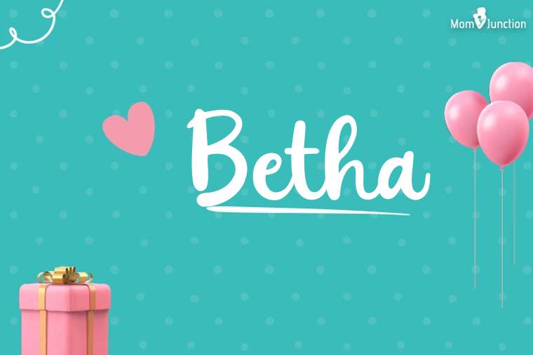 Betha Birthday Wallpaper