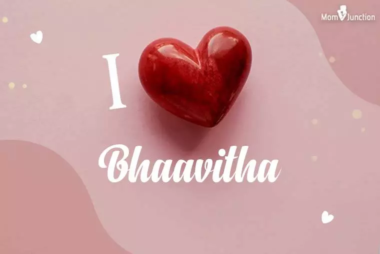 I Love Bhaavitha Wallpaper