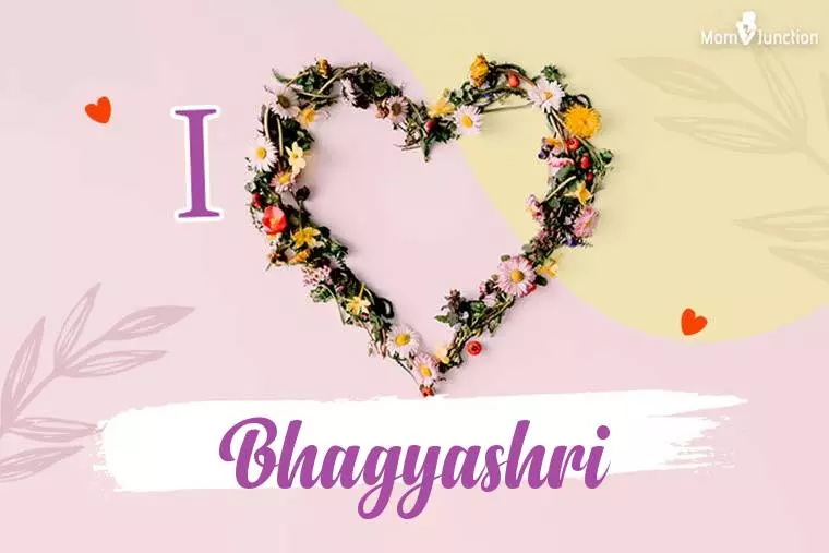 I Love Bhagyashri Wallpaper