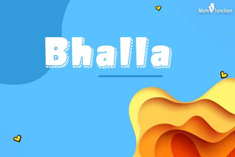 Bhalla 3D Wallpaper