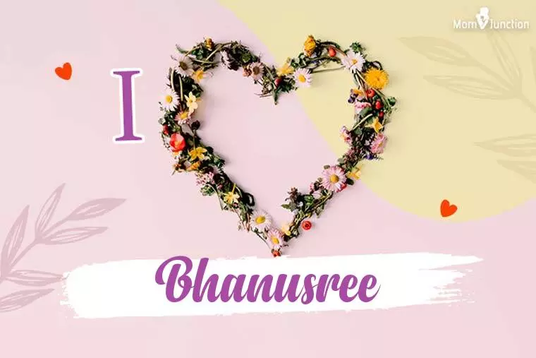 I Love Bhanusree Wallpaper