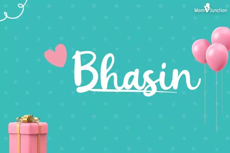 Bhasin Birthday Wallpaper