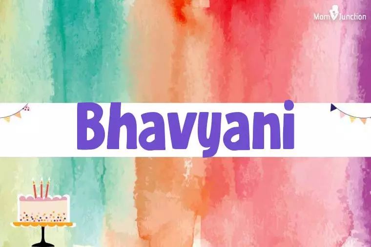 Bhavyani Birthday Wallpaper