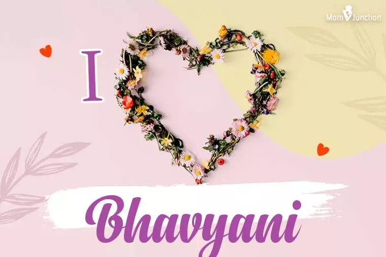 I Love Bhavyani Wallpaper