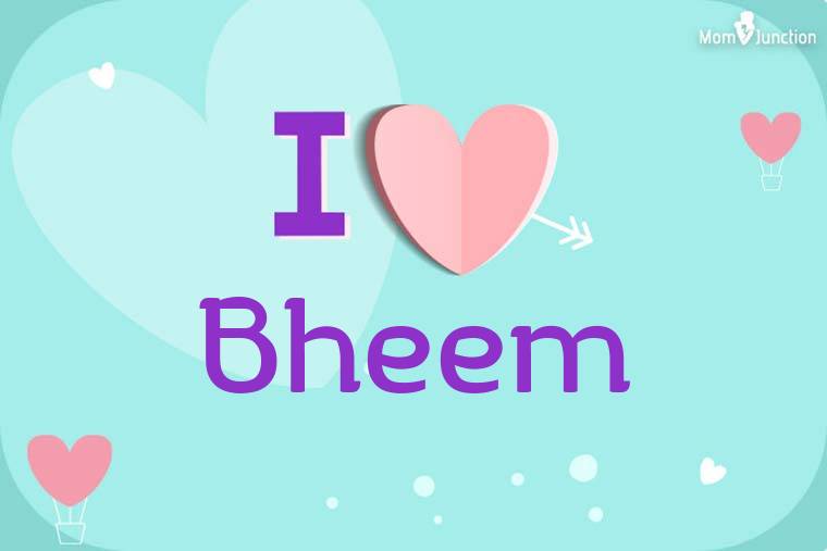 I Love Bheem Wallpaper