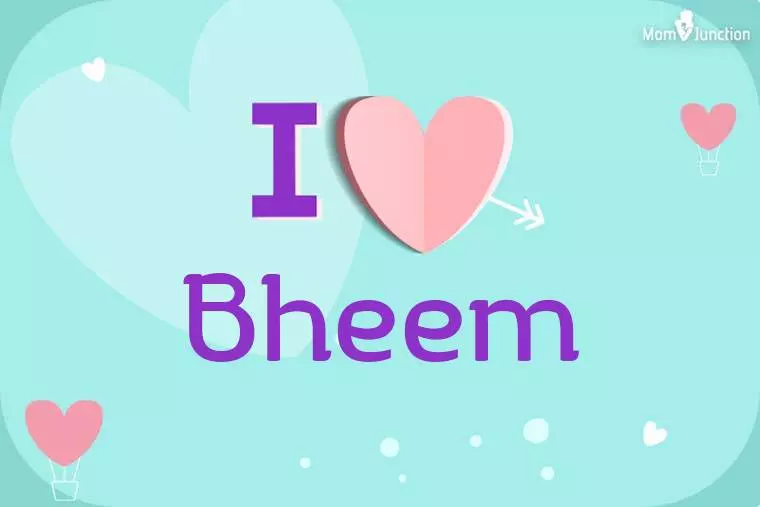 I Love Bheem Wallpaper