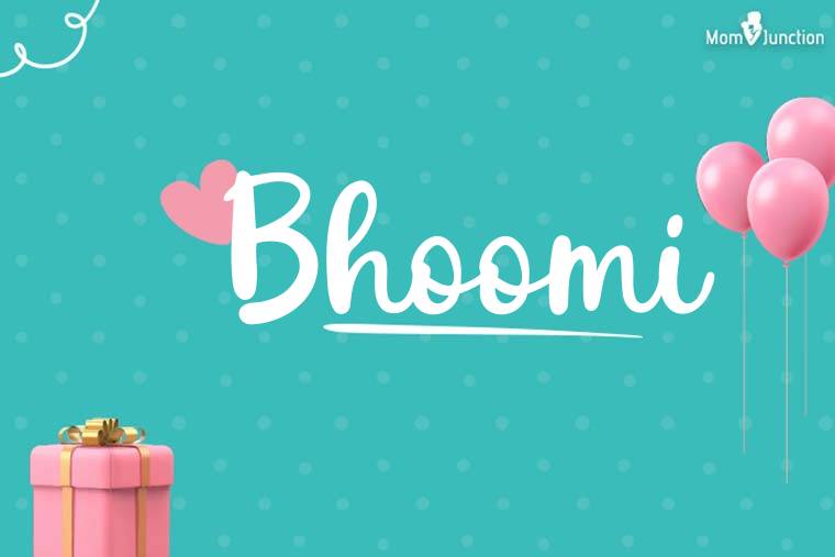 Bhoomi Birthday Wallpaper