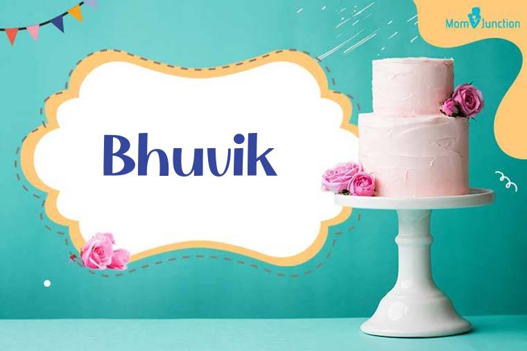 Bhuvik Birthday Wallpaper